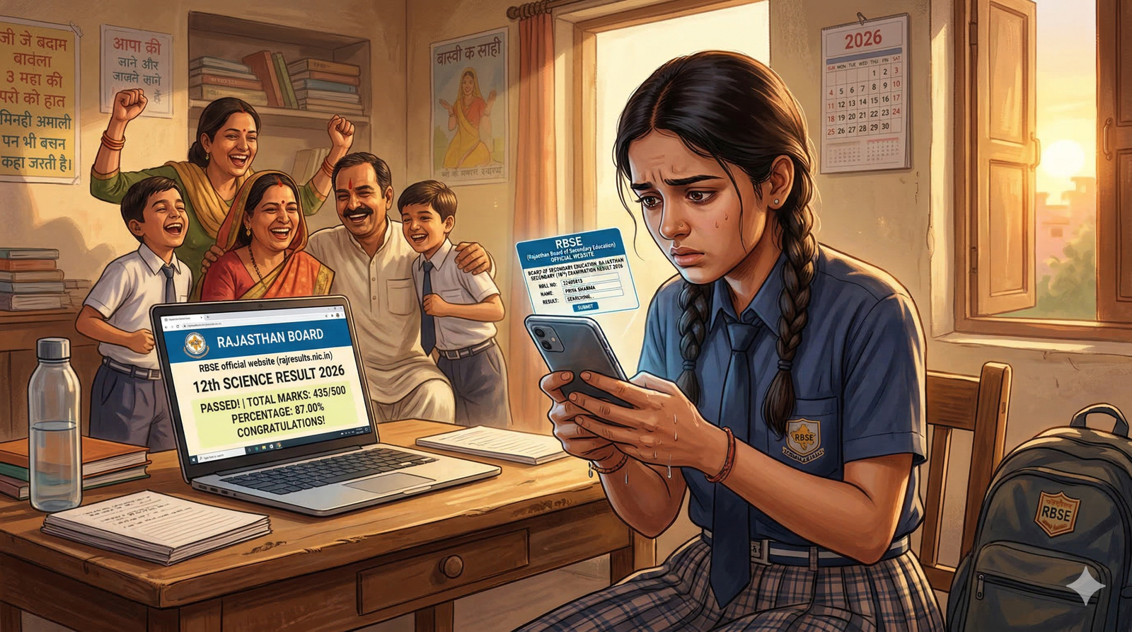 RBSE Rajasthan Board 10th Result 2026