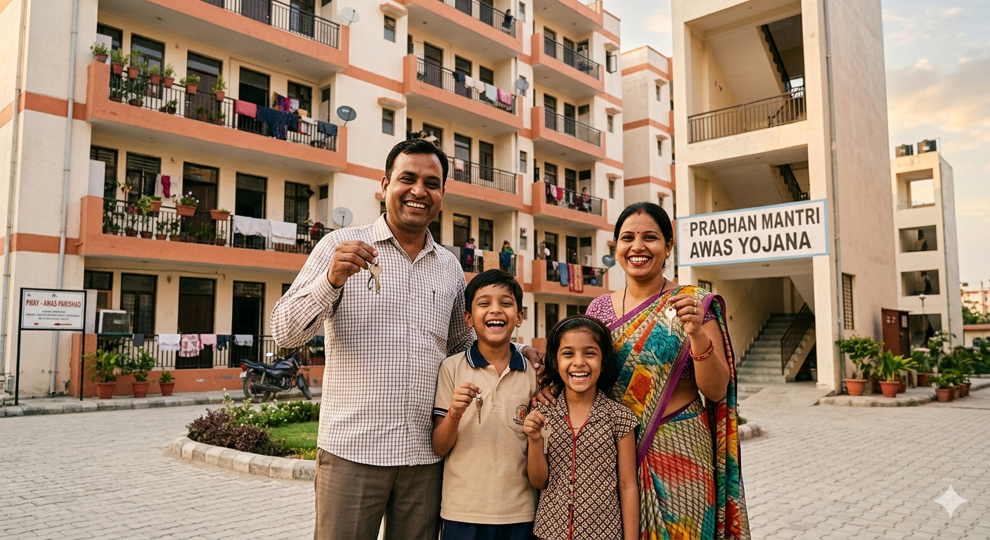 PM Awas Yojana: Gaziabad Ke Aawantiyon Ko 10 Din Mein Milegi Flat Ki Chaabi — Poori Jaankari Yahan Padhen!
